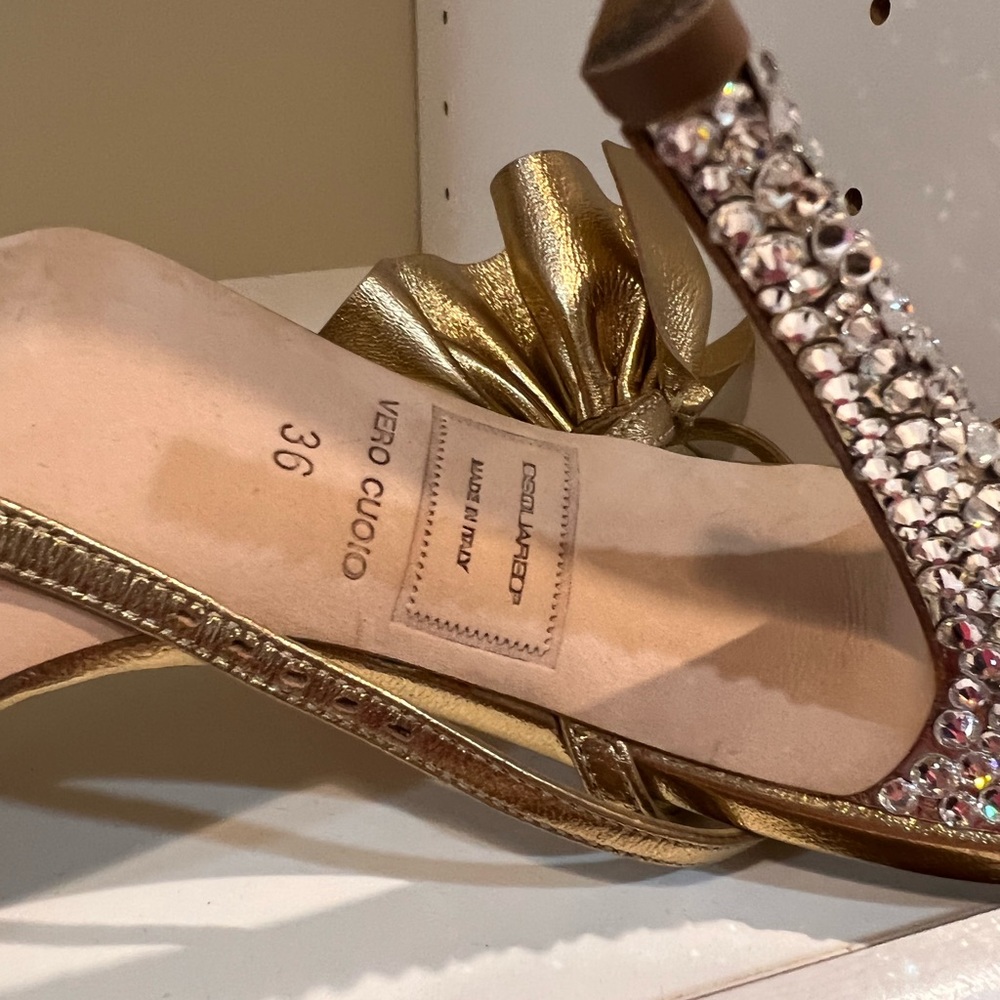 DSQUARED CRYSTAL TACCOHEELS - Picture 6 of 6